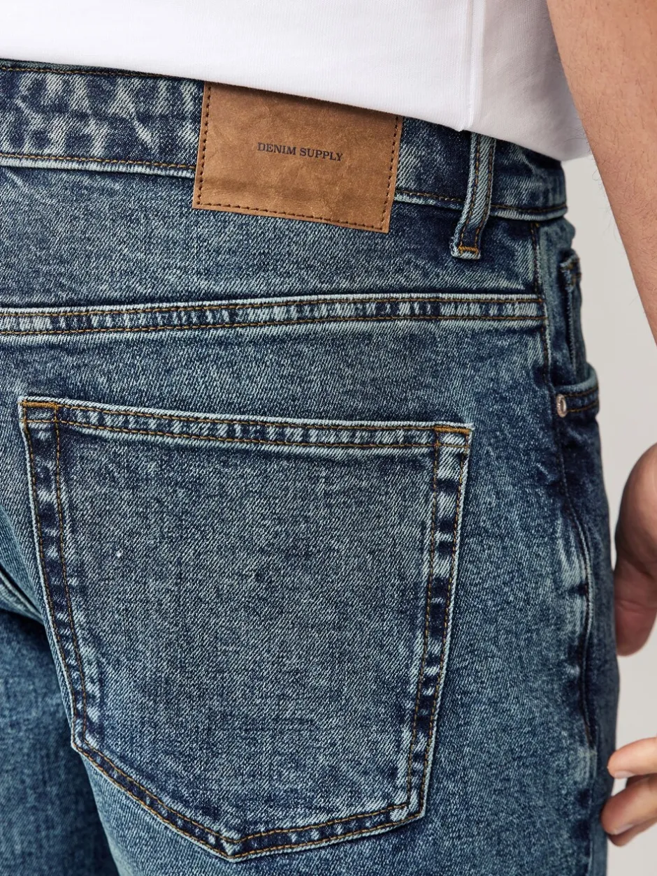 Jeans*Next - Slim Fit - Vintage wash denim jeans Blauw