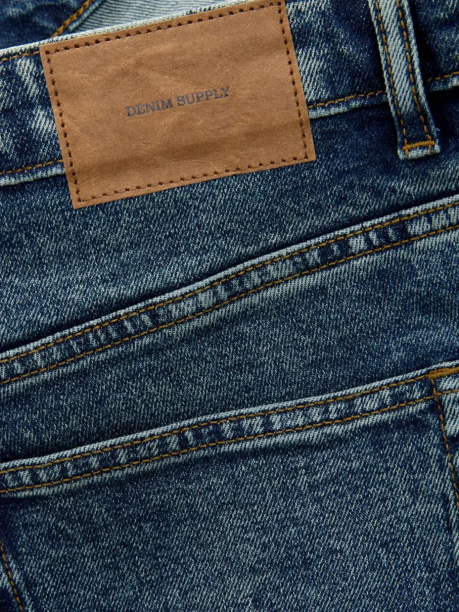 Jeans*Next - Slim Fit - Vintage wash denim jeans Blauw