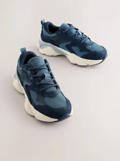 Sneakers|Next - Sneakers met veters Blauw