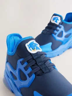 Sneakers|Next Blauw - Sonic Elastic Lace Trainers