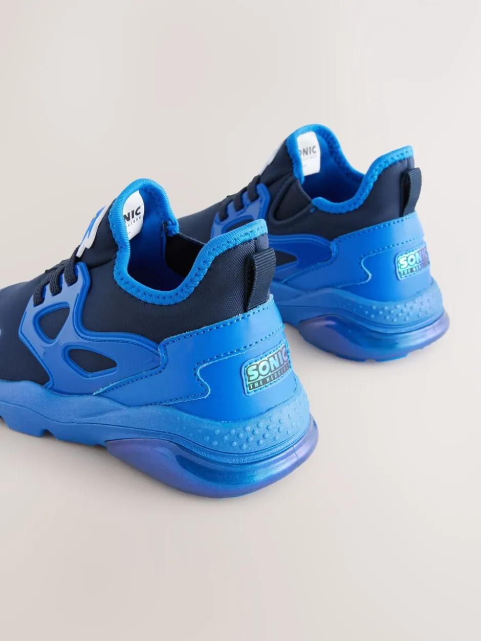 Sneakers|Next Blauw - Sonic Elastic Lace Trainers