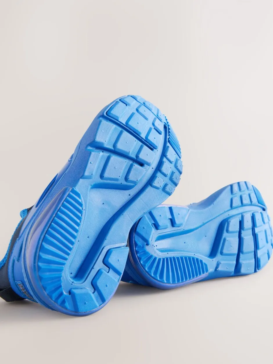 Sneakers|Next Blauw - Sonic Elastic Lace Trainers