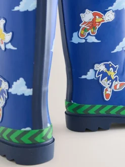Laarzen*Next Blauw - Sonic Rubber Wellies