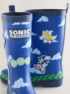 Laarzen*Next Blauw - Sonic Rubber Wellies