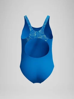 Badkleding*Speedo - Hyperboom Splice Muscleback badpak Blauw