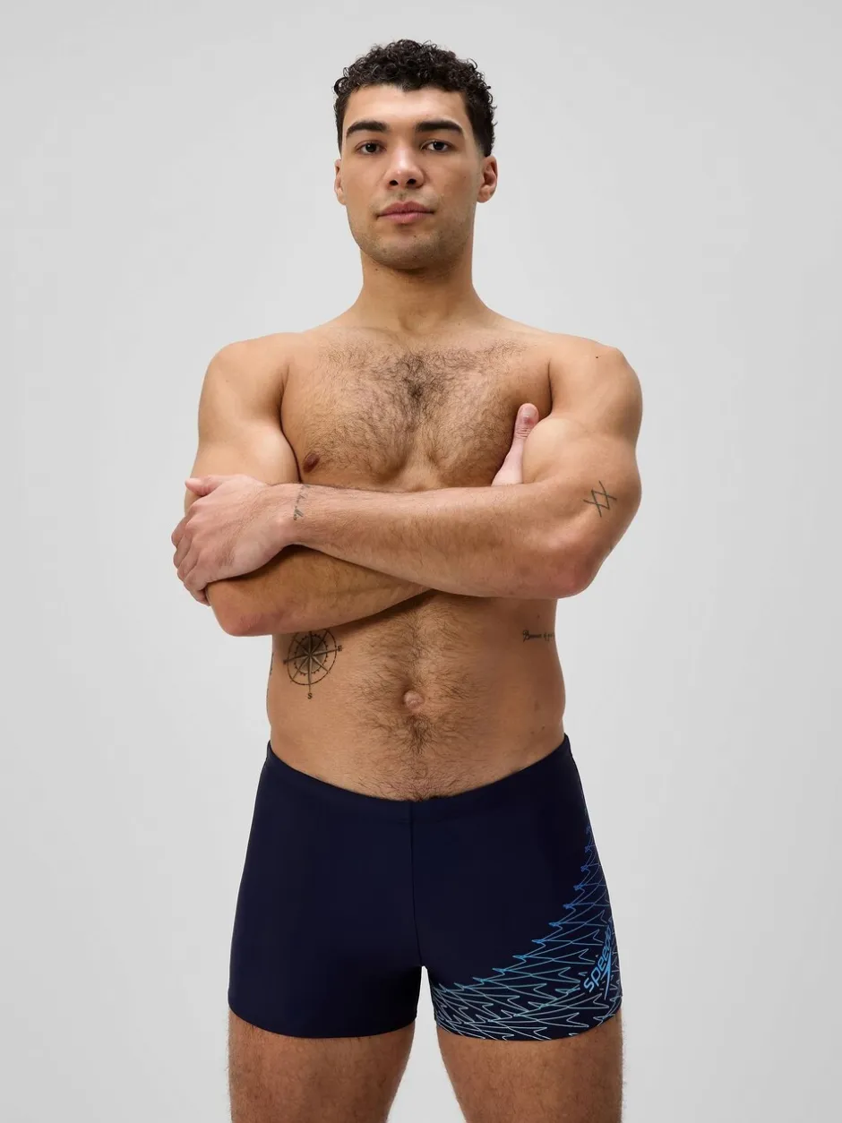Badkleding*Speedo - Medley logo aquashorts Blauw