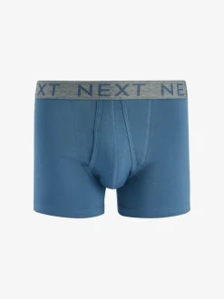 Ondergoed|Ondergoed*Next Blauw - Standaard - 10 Boxershorts zonder plooi