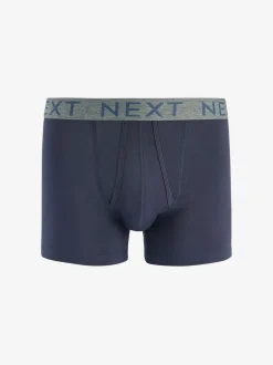 Ondergoed|Ondergoed*Next Blauw - Standaard - 10 Boxershorts zonder plooi