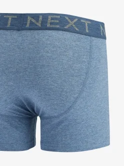 Ondergoed|Ondergoed*Next Blauw - Standaard - 10 Boxershorts zonder plooi