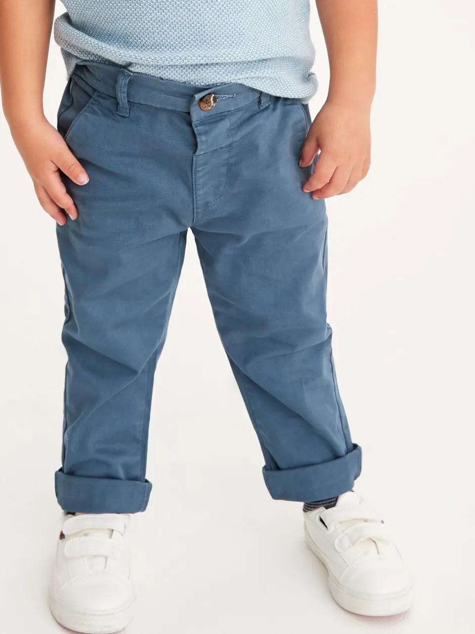 Broeken En Chino's|Next Blauw - Stretch Chino Broek (3mnd-7jr)