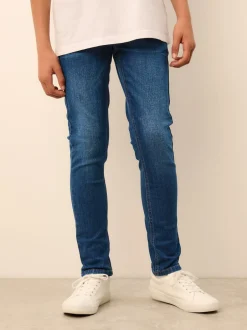 Jeans*Next Blauw - Stretchjeans (3-17jr)