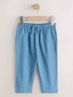 Jeans En Joggingbroeken*Next - Stripe Joggers 3 Pack (3mths-7yrs) Blauw