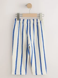 Jeans En Joggingbroeken*Next - Stripe Joggers 3 Pack (3mths-7yrs) Blauw