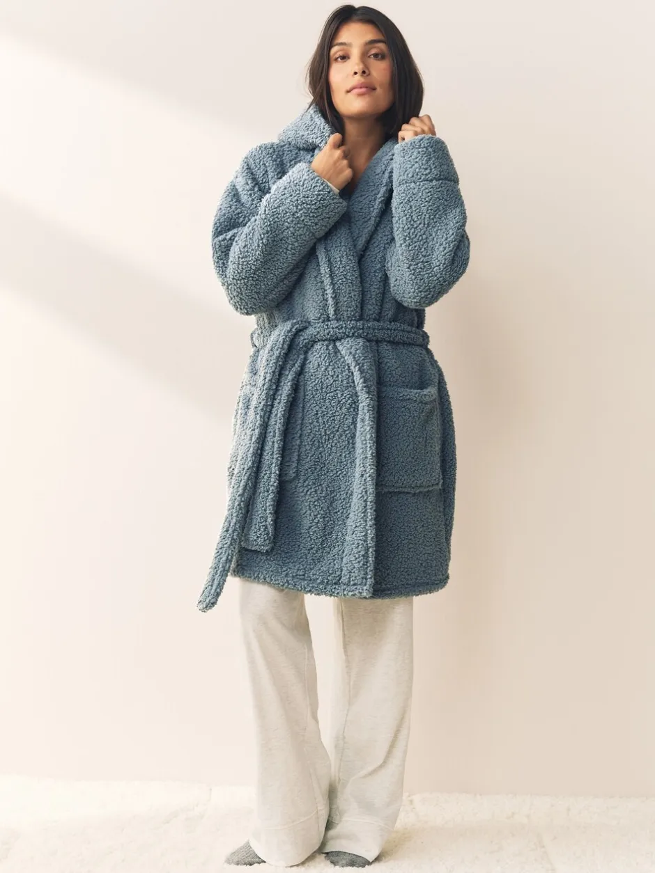 Badjassen*Next - Teddy badjas Blauw