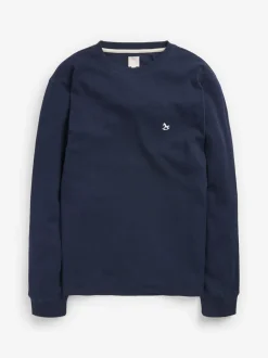 Pyjama's|Loungewear*The Little Tailor - kerstpyjama voor heren met rendier en fairisle-patroon Blauw