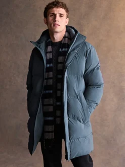 Jassen En Jacks|Next - ThermoGen regenbestendige gewatteerde Jack Blauw