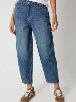 Jeans*Threadbare - jeans met ruime rechte pijpen Blauw