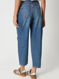 Jeans*Threadbare - jeans met ruime rechte pijpen Blauw