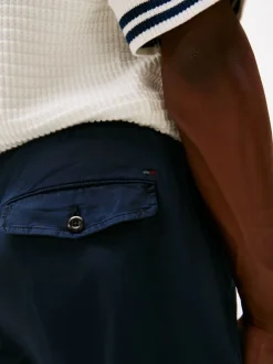 Shorts|Tommy Hilfiger - Flag Embroidery Shorts Blauw