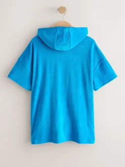 Badkleding|Next - Towelling Poncho (3-16yrs) Blauw