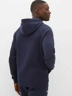 Sportkleding|Under Armour - Rival fleece hoodie met rits Blauw