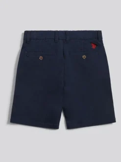 Shorts|U.S. Polo Assn - Classic Chino Shorts Blauw