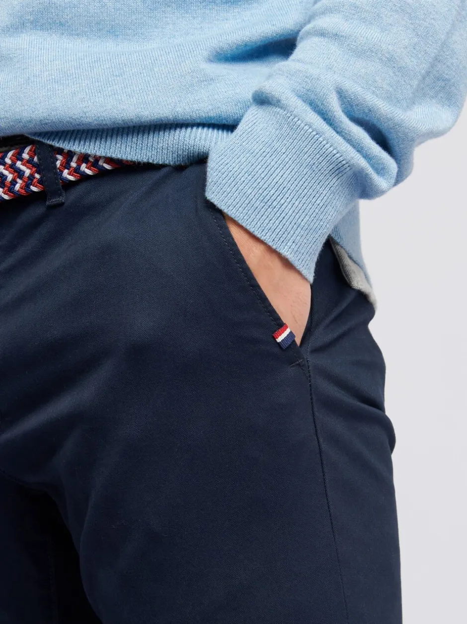 Formele Broek*U.S. Polo Assn Blauw - . Mens Classic Chinos Trousers