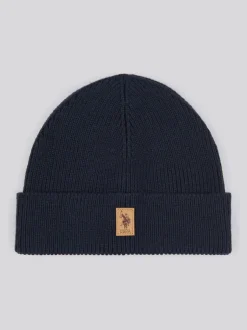 Mutsen, Sjaals En Handschoenen*U.S. Polo Assn - . Signature gebreide wintermuts Blauw