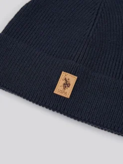 Mutsen, Sjaals En Handschoenen*U.S. Polo Assn - . Signature gebreide wintermuts Blauw