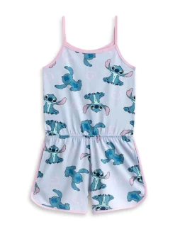 Jumpsuits En Playsuits*Vanilla Underground - Disney Stitch mouwloos speelpakje voor meisjes Blauw