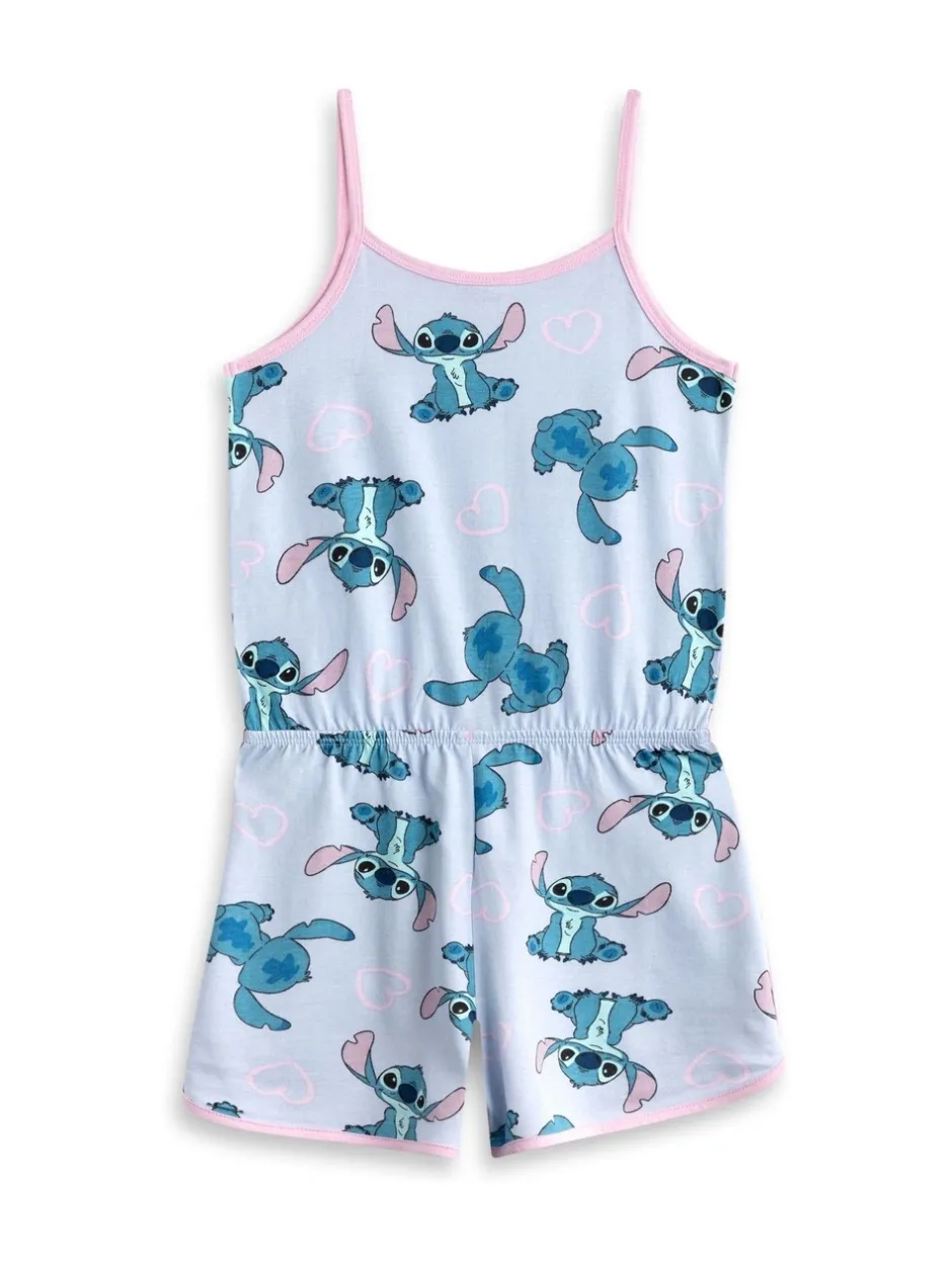 Jumpsuits En Playsuits*Vanilla Underground - Disney Stitch mouwloos speelpakje voor meisjes Blauw