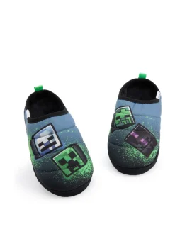 Pantoffels*Vanilla Underground - Minecraft jongenspantoffels Blauw