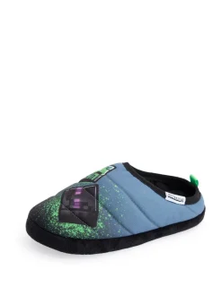 Pantoffels*Vanilla Underground - Minecraft jongenspantoffels Blauw
