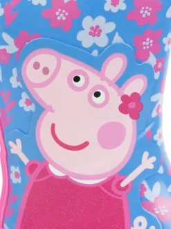 Laarzen|Vanilla Underground - Peppa Pig Kids Wellies with Handles Blauw