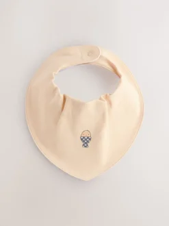 Slabbetjes*Next Blauw - Verpakking met 5 babyslabbetjes
