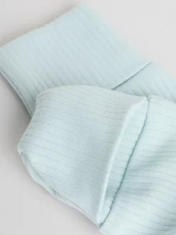 Babypakjes En Babypyjama's|Next Blauw - Verpakking van 5 babyslaappakjes met tweewegrits (0 mnd - 3 jr)