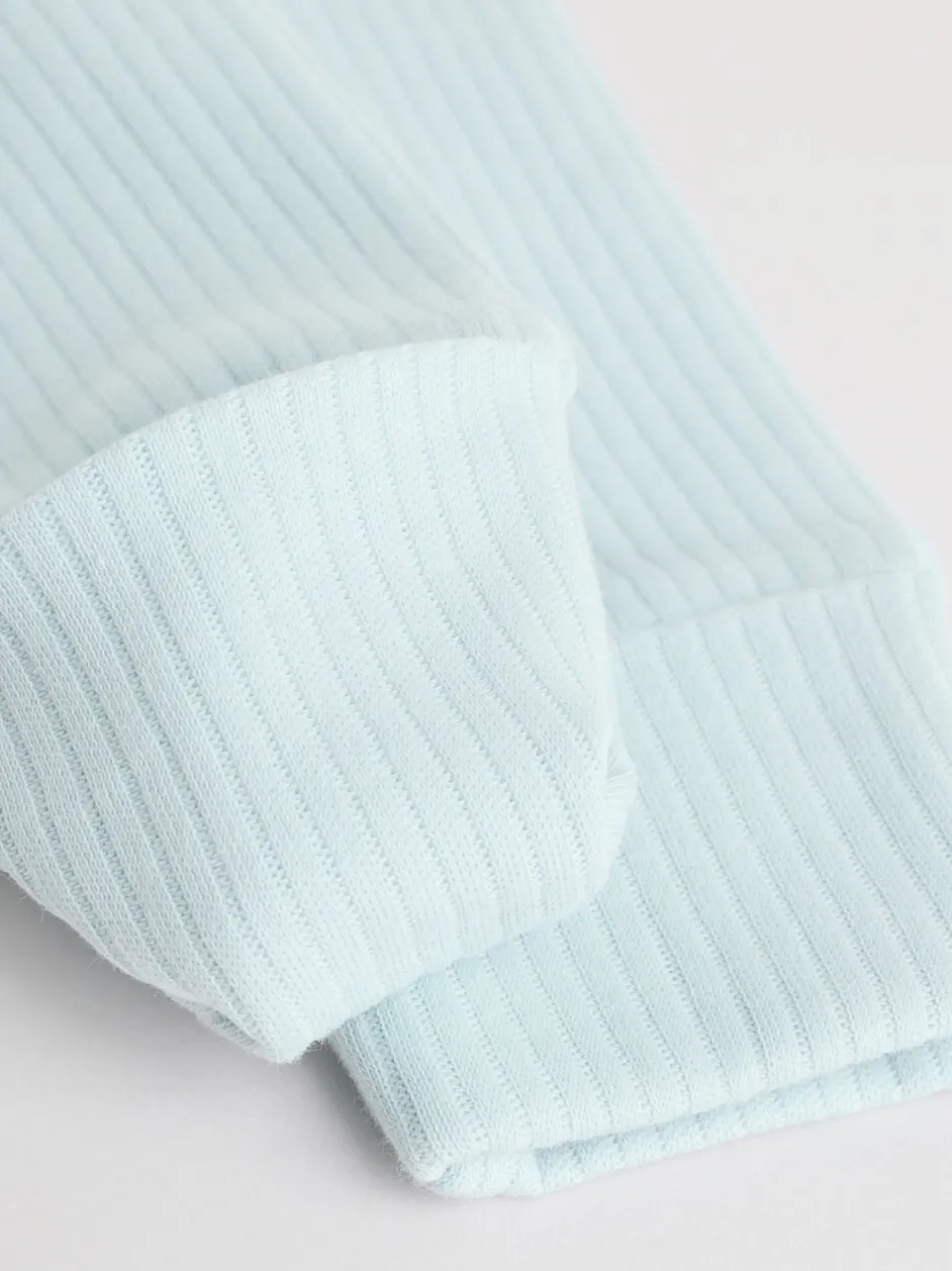 Babypakjes En Babypyjama's|Next Blauw - Verpakking van 5 babyslaappakjes met tweewegrits (0 mnd - 3 jr)