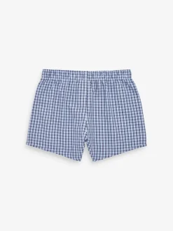 Ondergoed|Next Blauw - Verpakking van 3 boxershorts van 100% katoen (2-16jr)