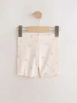 Shorts|Shorts En Rokken*Next Blauw - Verpakking van 5 geribbelde shorts (3 mnd - 7 jr)