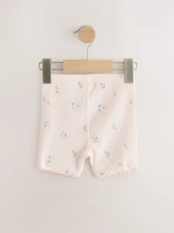 Shorts|Shorts En Rokken*Next Blauw - Verpakking van 5 geribbelde shorts (3 mnd - 7 jr)