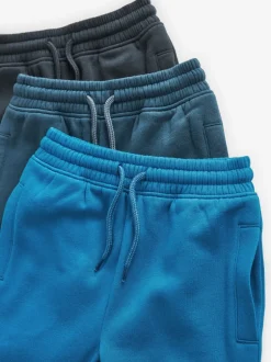 Joggingbroeken|Next - Verpakking van 3 joggingbroeken (3-16jr) Blauw