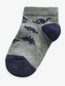 Sokken*Next Blauw - Verpakking van 7 paar sneakersokken met hoog aandeel katoen