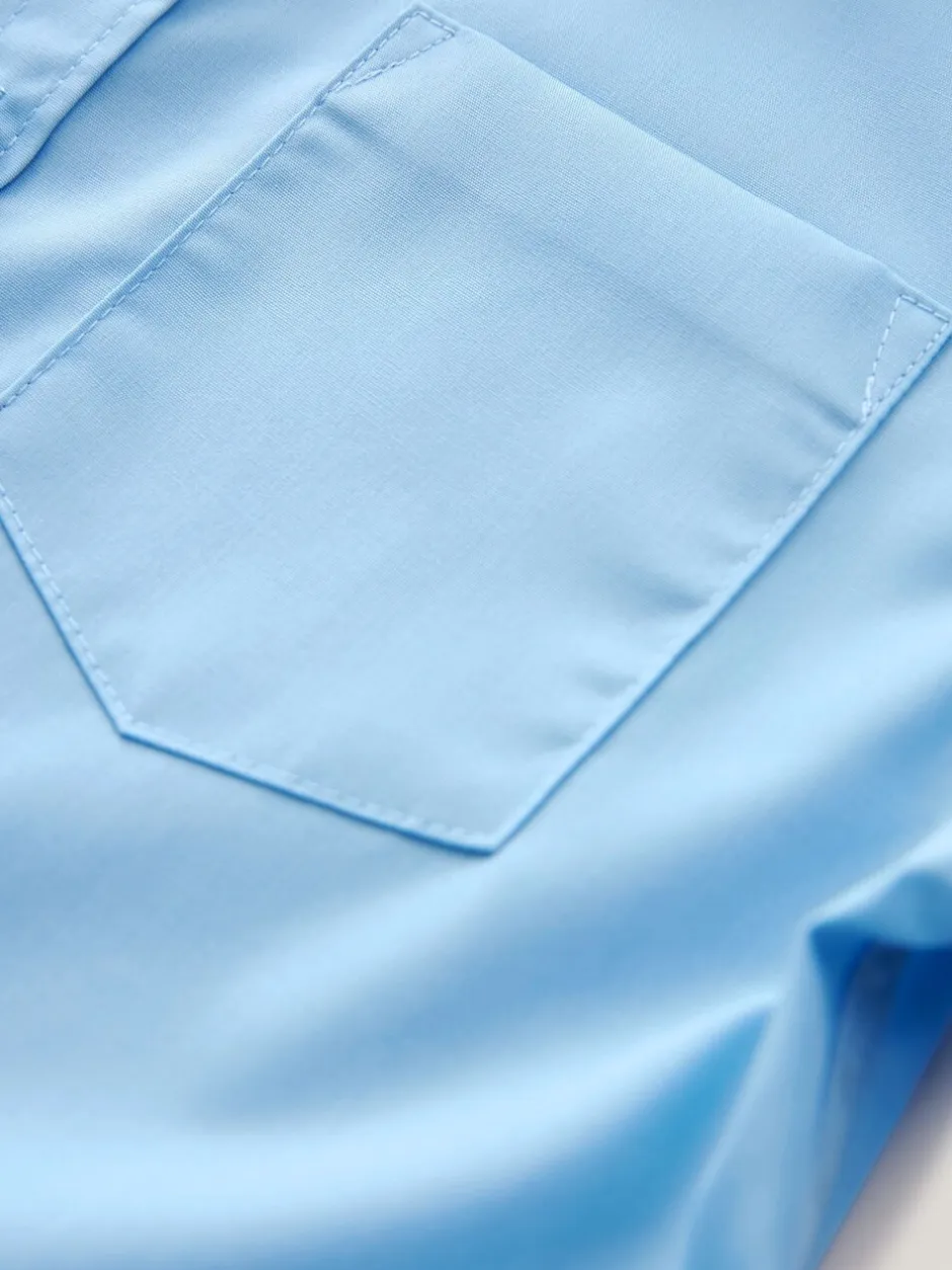 Shirts*Next - Verpakking van 2 schooloverhemden met lange mouwen (3-17jr) Blauw