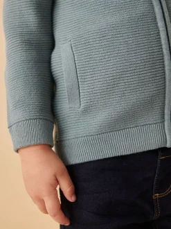 Truien En Breisels|Truien En Breisels*Next Blauw - Vest met ritssluiting (3 mnd-7 jr)