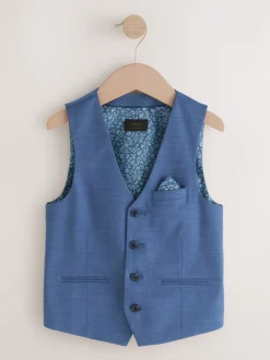 Kostuums En Herenvesten|Shirts*Next Blauw - Waistcoat (3-16yrs)
