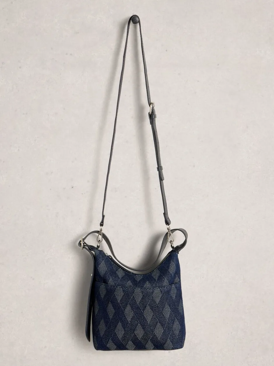 Tassen En Portemonnees*White Stuff - Mini Sophia Cross-Body Bag Blauw