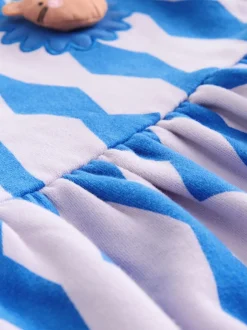 Jurken|Jurken*Next Blauw leeuw - Sweaterjurk (3 mnd-7 jr)