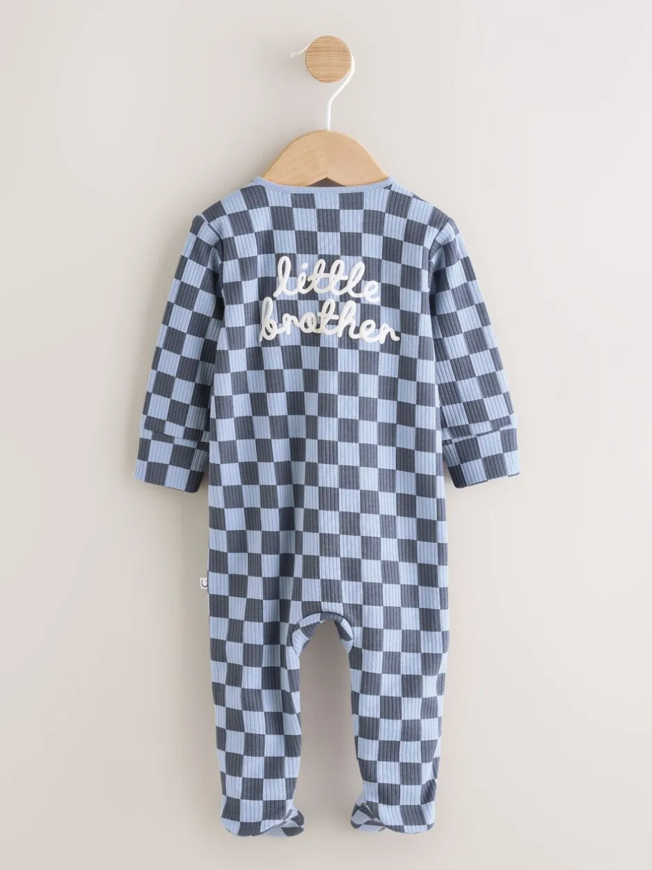 Babypakjes En Babypyjama's*Next - Baby Family-pyjama (0-2jr) Blauw Little Brother