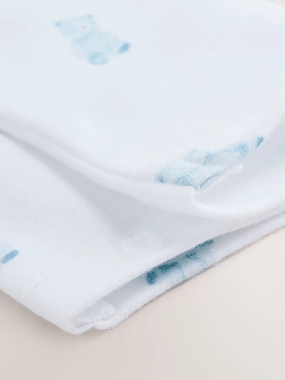 Rompertjes En Tuinbroeken|Sets En Outfits*Next Blauw met beren - Corduroy bretelbroeken en Bodysuit set (0mnd-2jr)