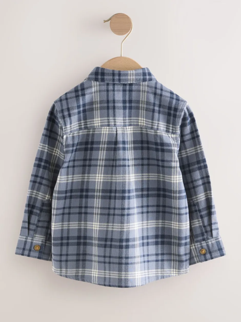 Shirts*Next - Shirt met Character lange mouwen (3mnd-7jr) Blauw met beren
